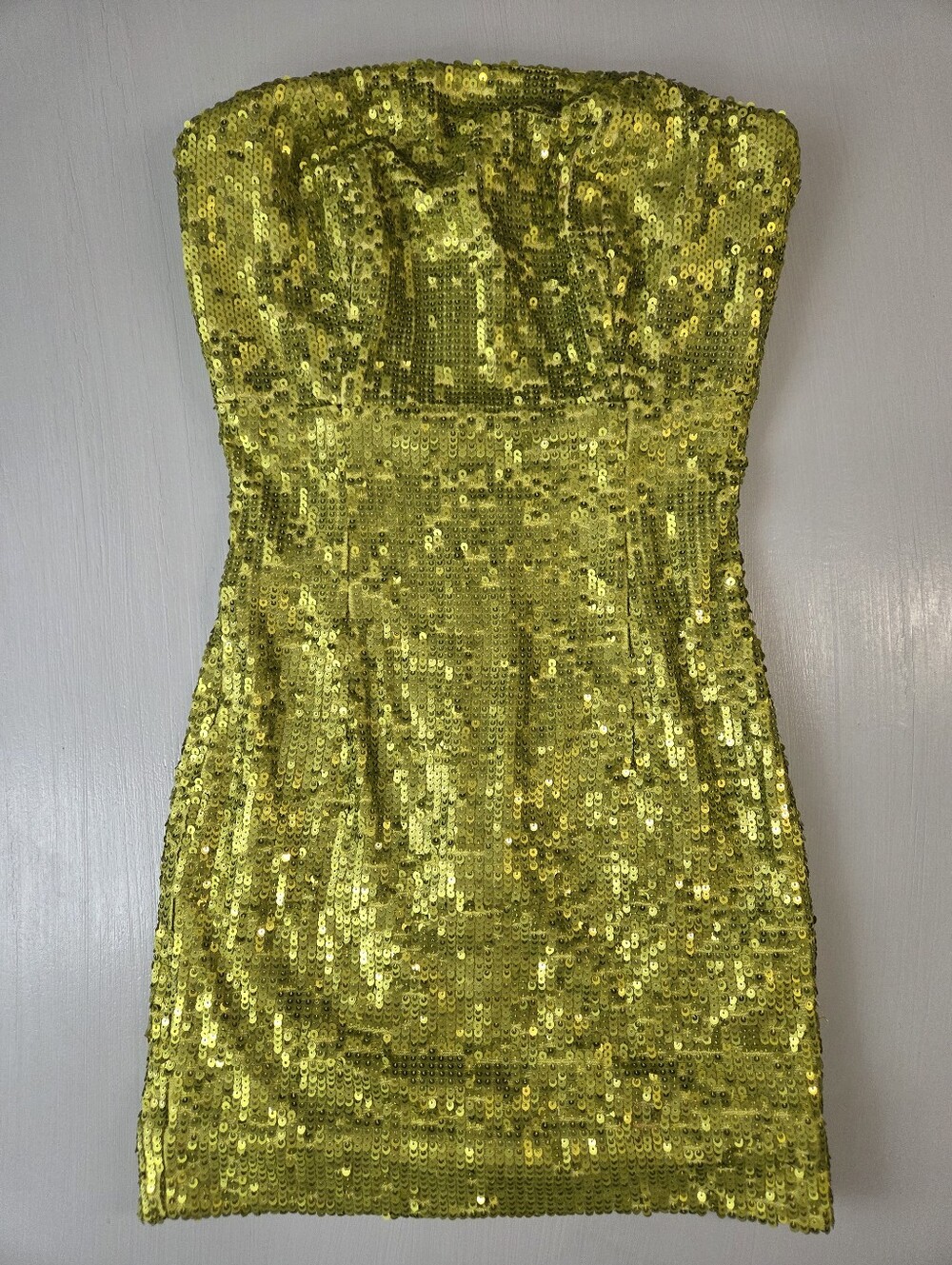 Dress The Population Cindy Strapless Sequin Mini Dress